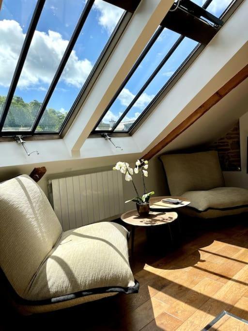 Ferienwohnung Loft A Pont-Aven, Vue Panoramique Sur L'Aven Exterior foto